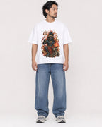Mockup Boxy Heavyweight Tee White male full-body 22
