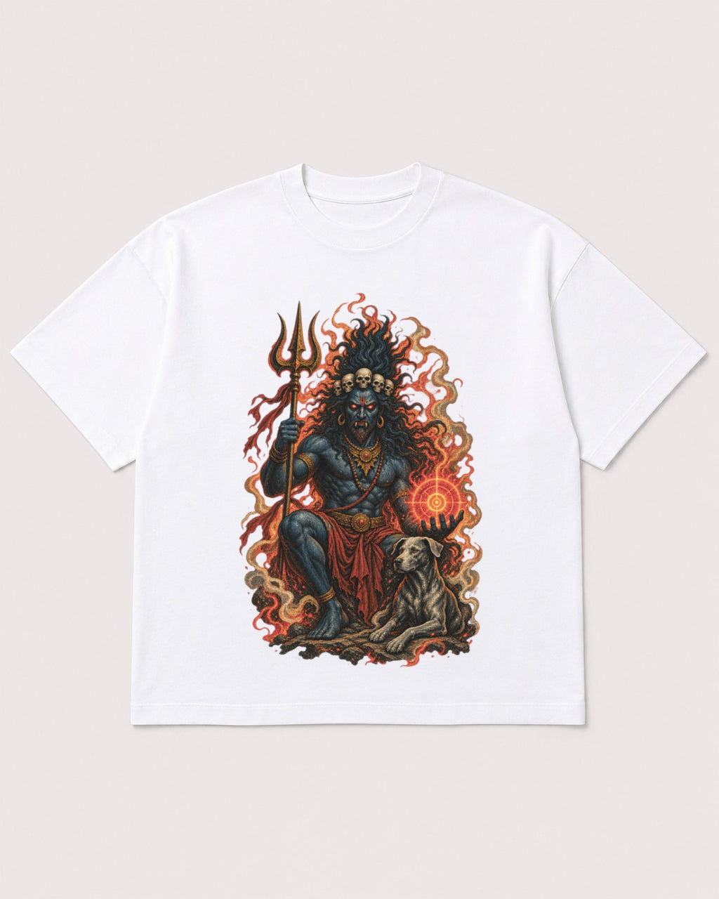 Mockup Boxy Heavyweight Tee White product