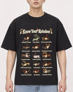 Mockup Boxy Heavyweight Tee Black male close-up 01