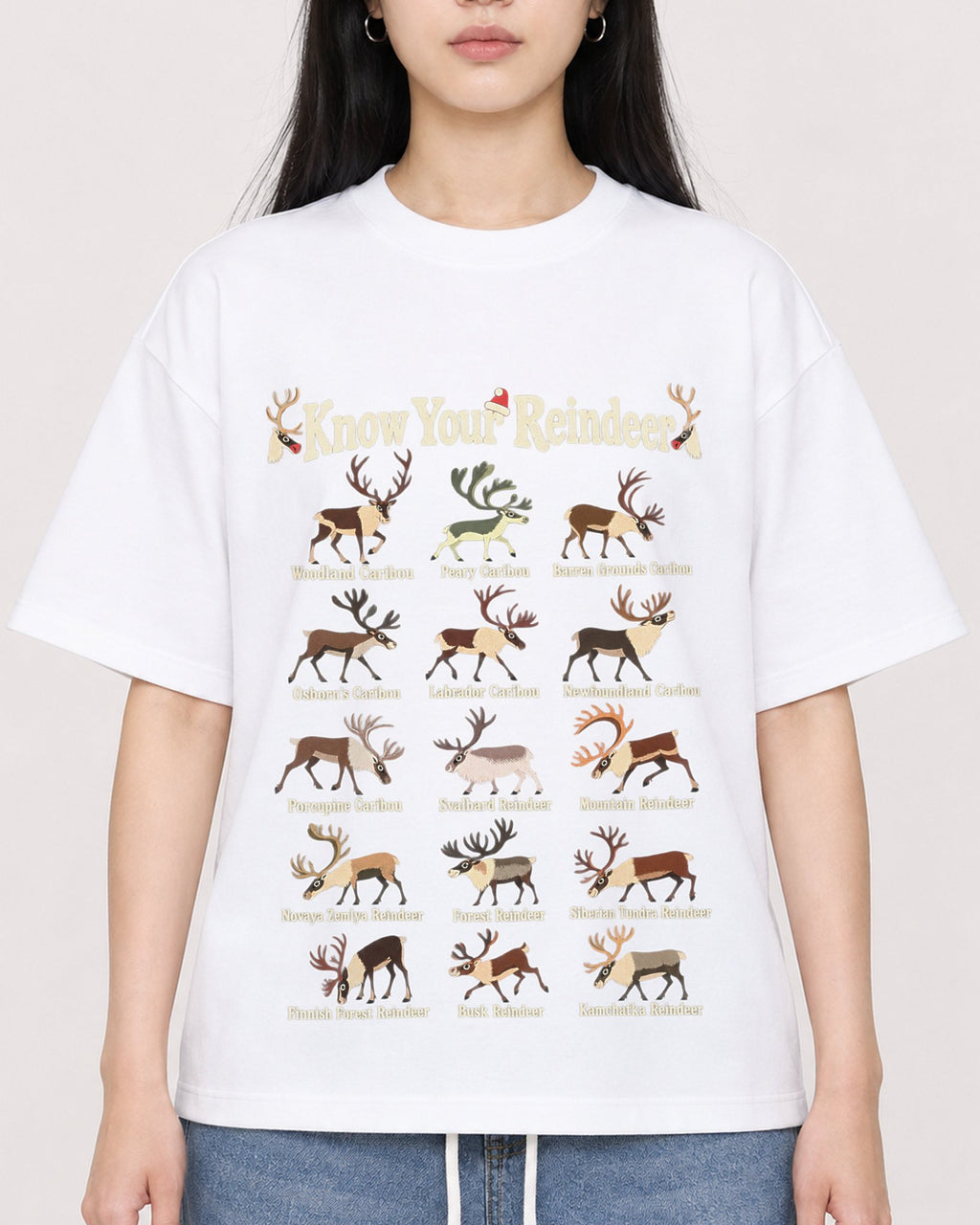 Mockup Boxy Heavyweight Tee White female close-up 01
