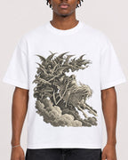 Mockup Boxy Heavyweight Tee White male close-up 05