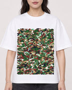 Mockup Boxy Heavyweight Tee White female close-up 03