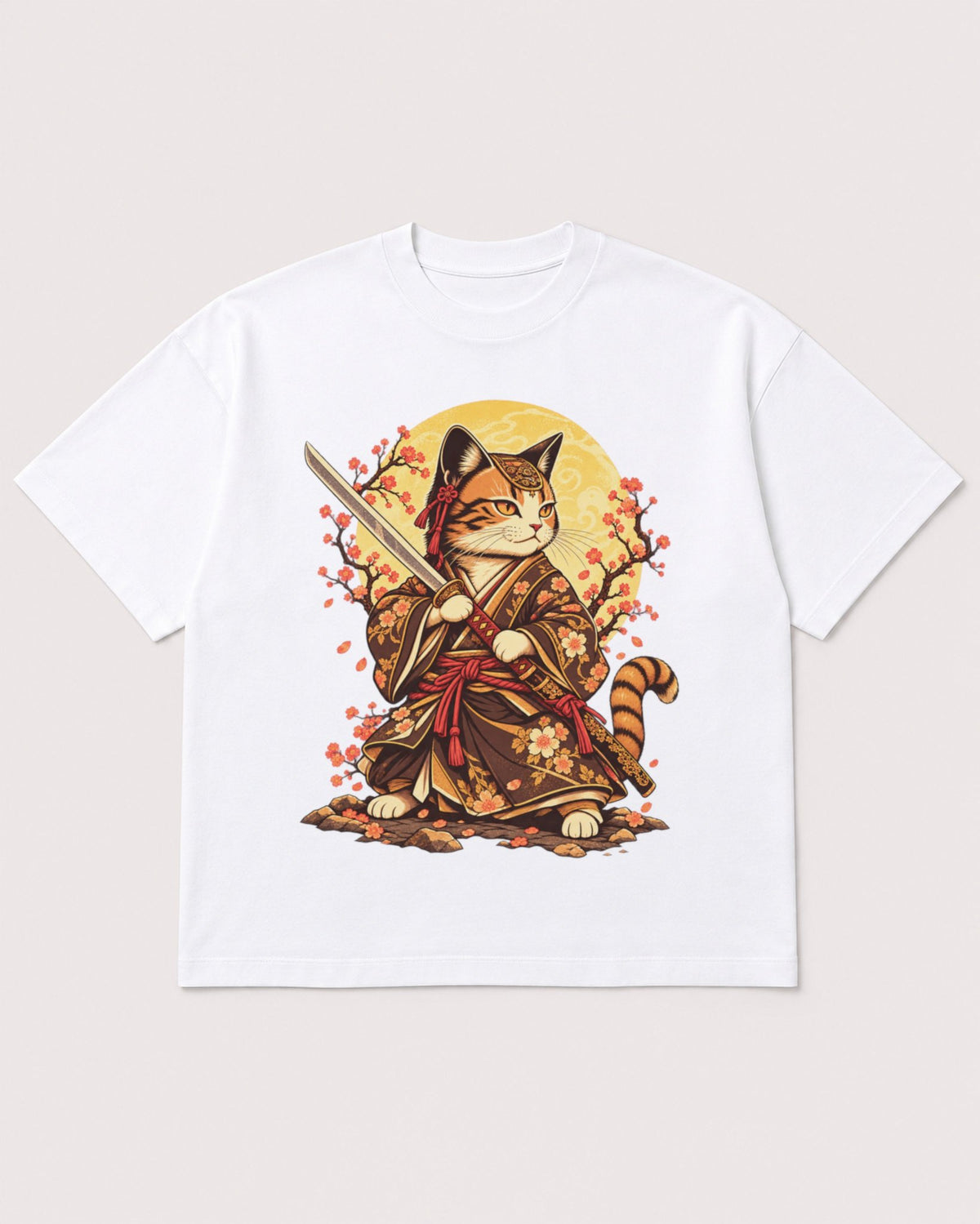 Mockup Boxy Heavyweight Tee White product