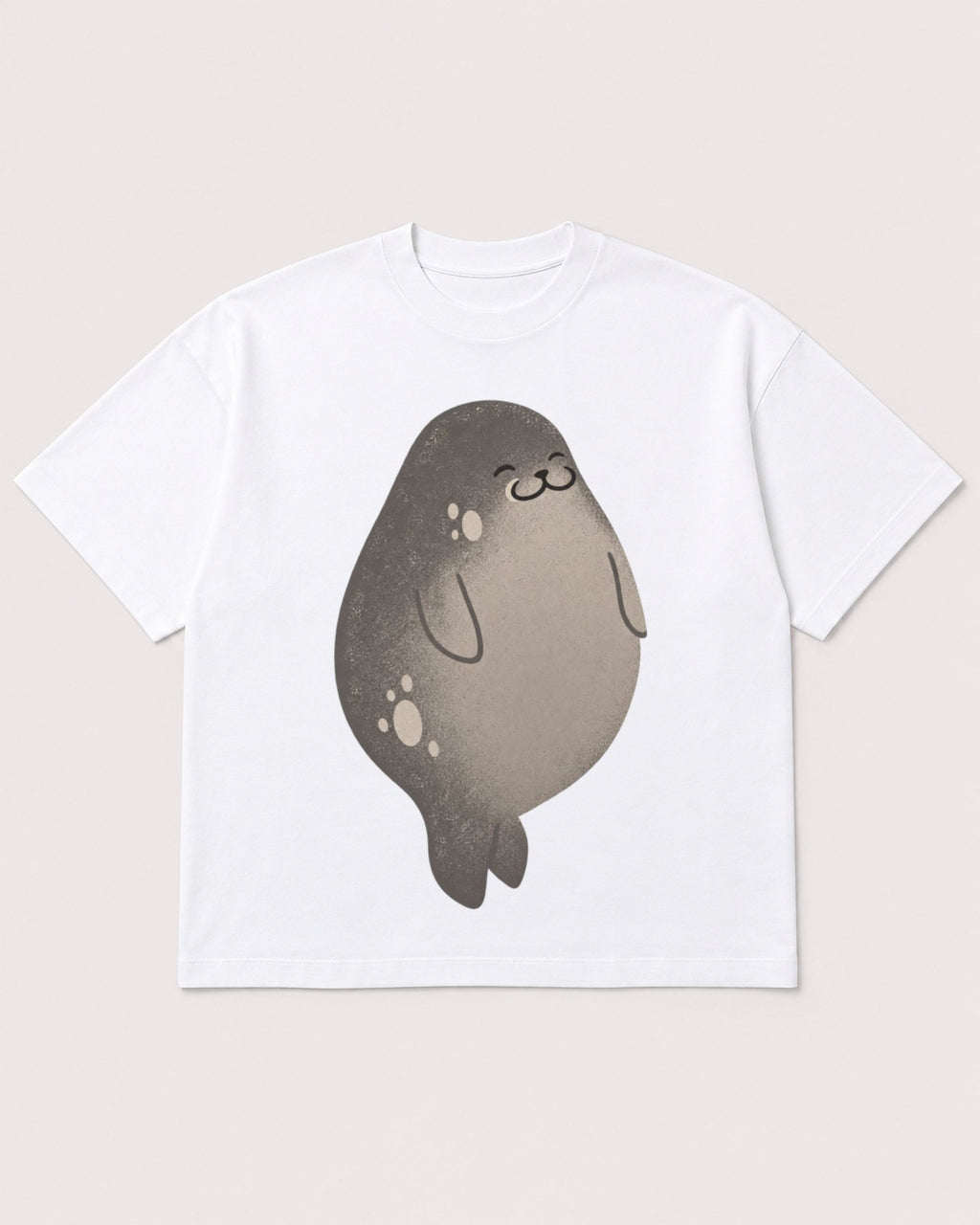 Mockup Boxy Heavyweight Tee White product