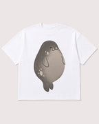 Mockup Boxy Heavyweight Tee White product