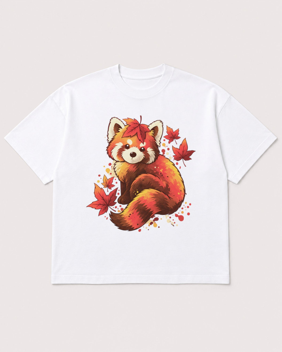 Mockup Boxy Heavyweight Tee White product