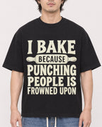 Mockup Boxy Heavyweight Tee Black male close-up 03