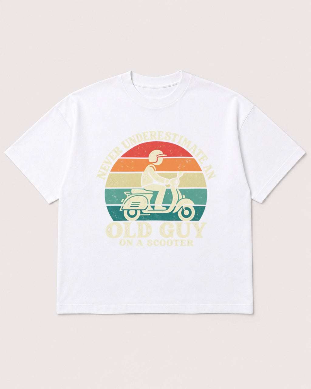 Mockup Boxy Heavyweight Tee White product