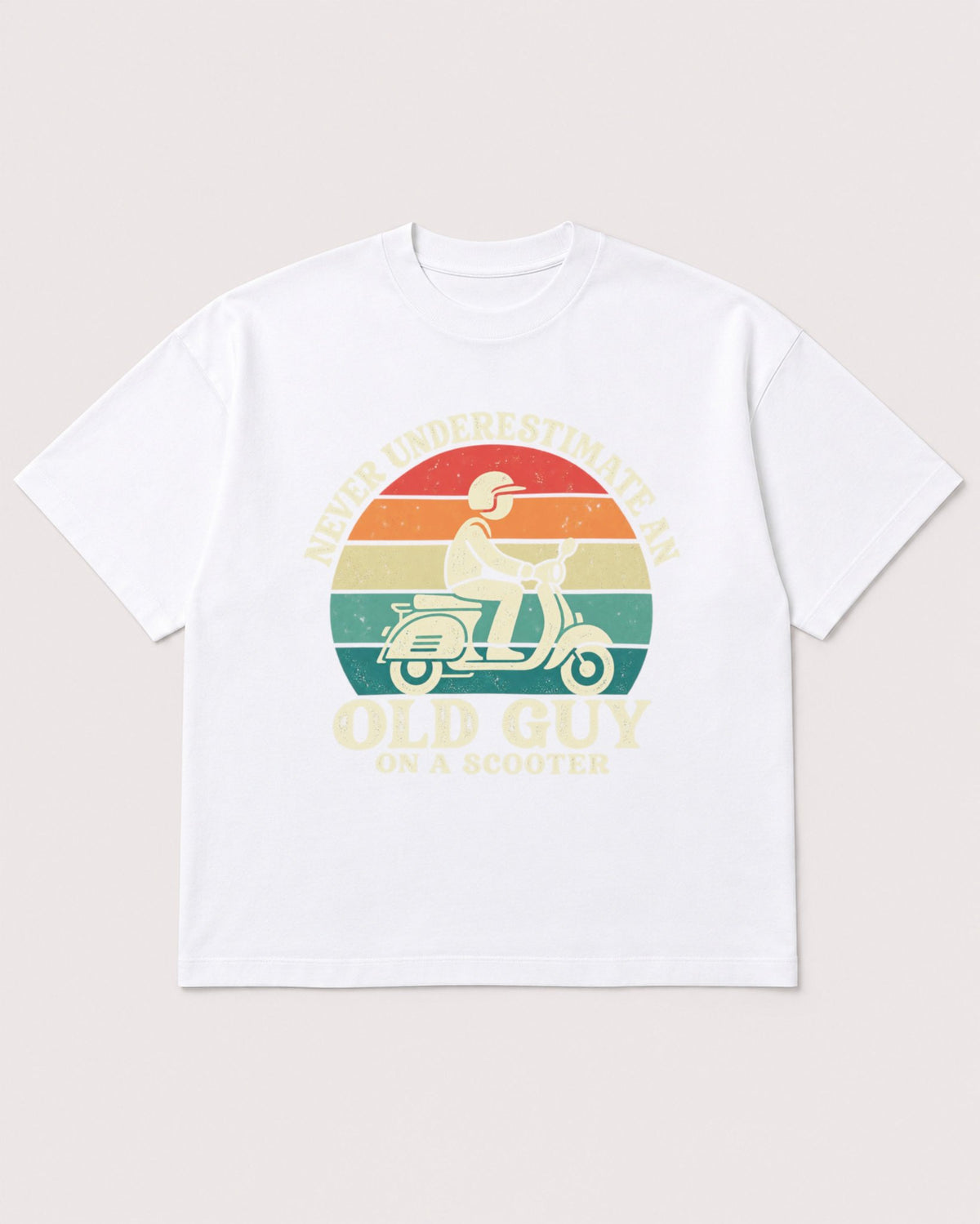 Mockup Boxy Heavyweight Tee White product