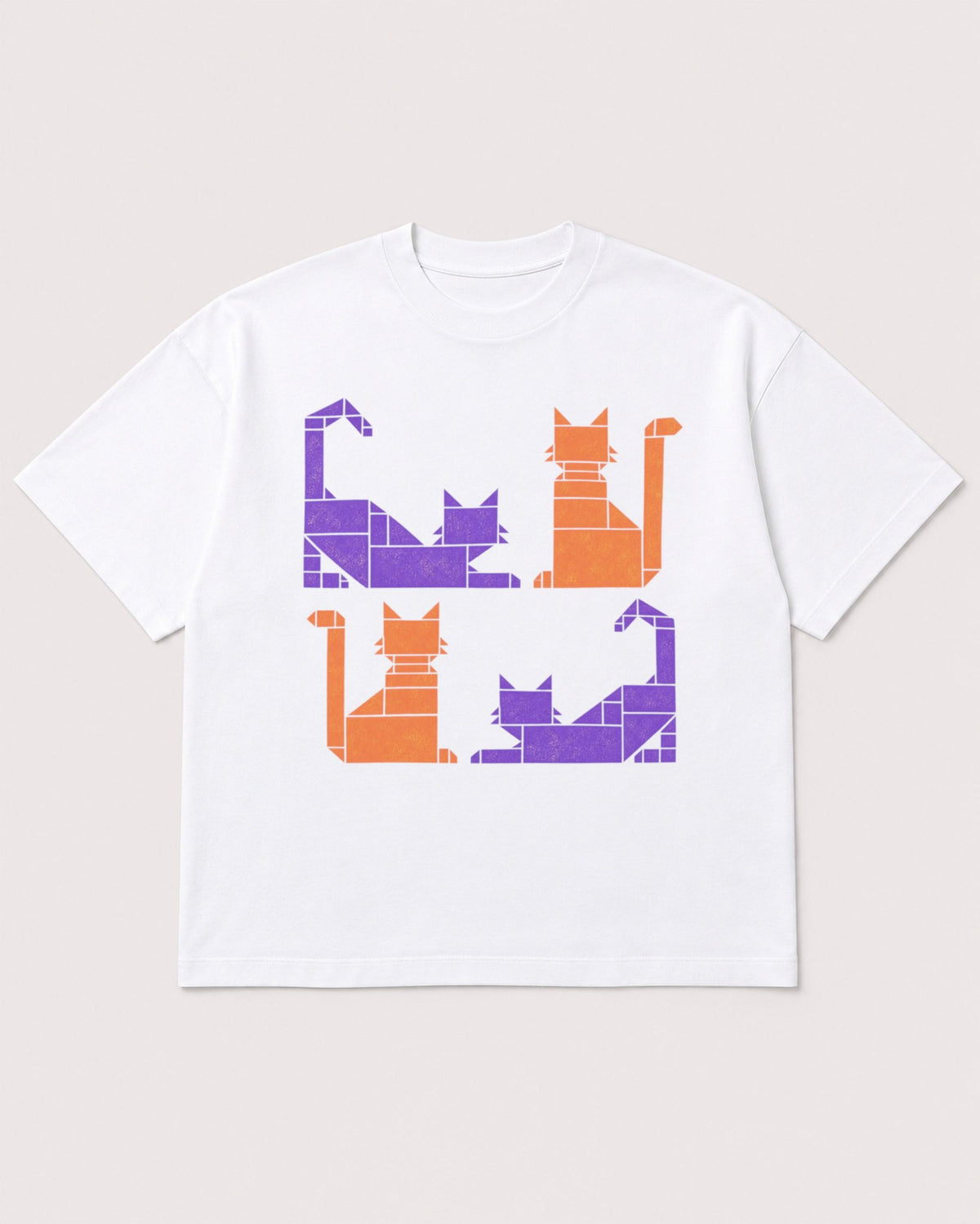 Mockup Boxy Heavyweight Tee White product