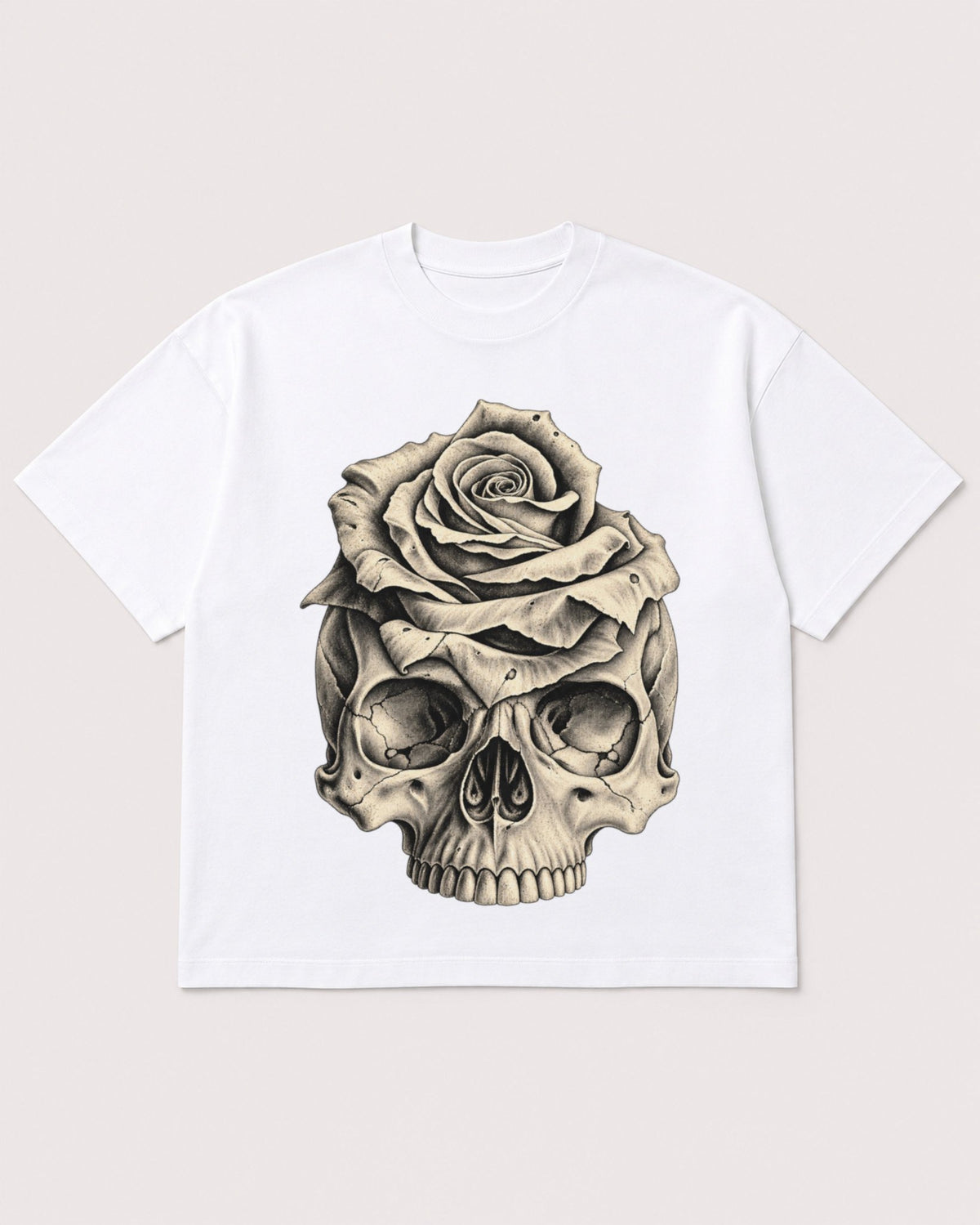 Mockup Boxy Heavyweight Tee White product
