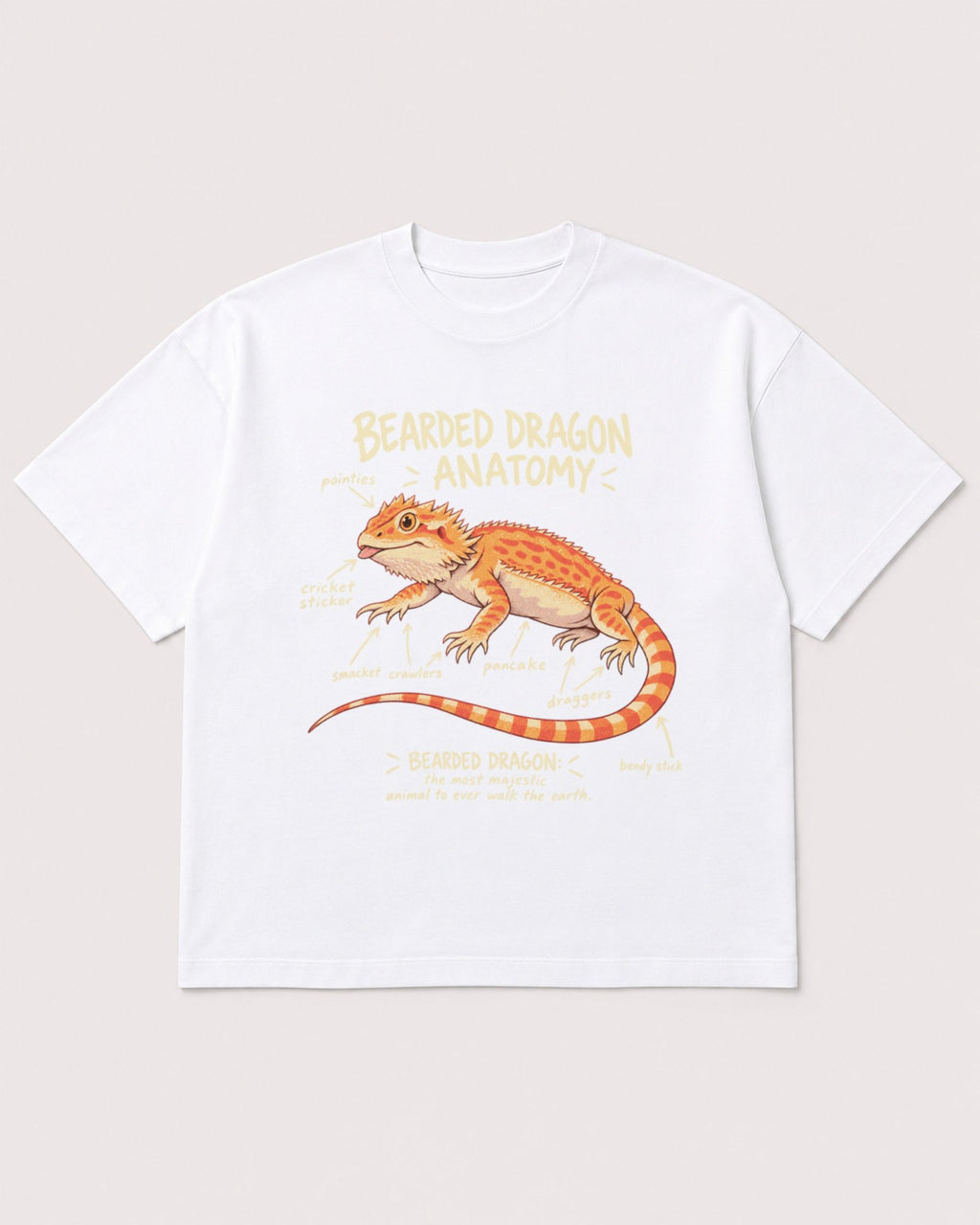 Mockup Boxy Heavyweight Tee White product