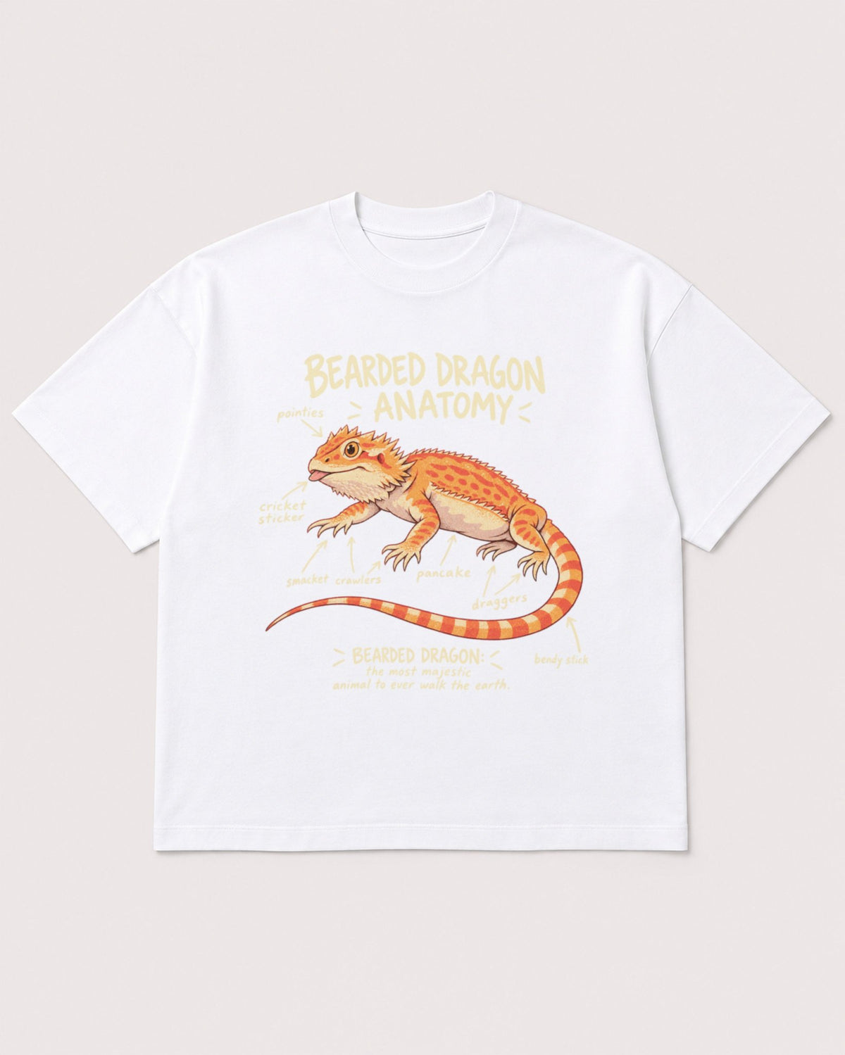 Mockup Boxy Heavyweight Tee White product
