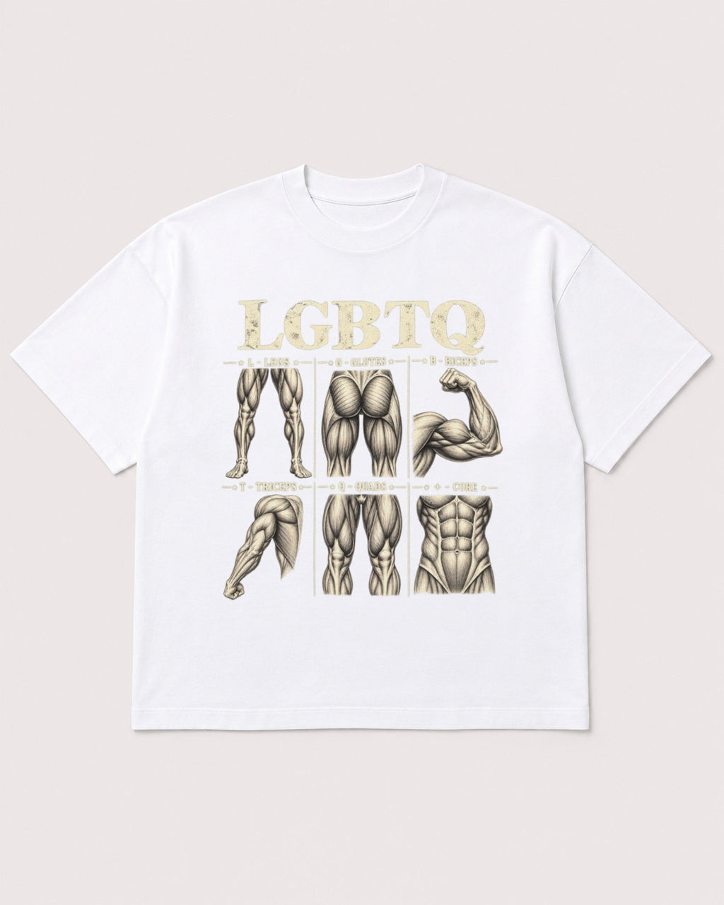 Mockup Boxy Heavyweight Tee White product