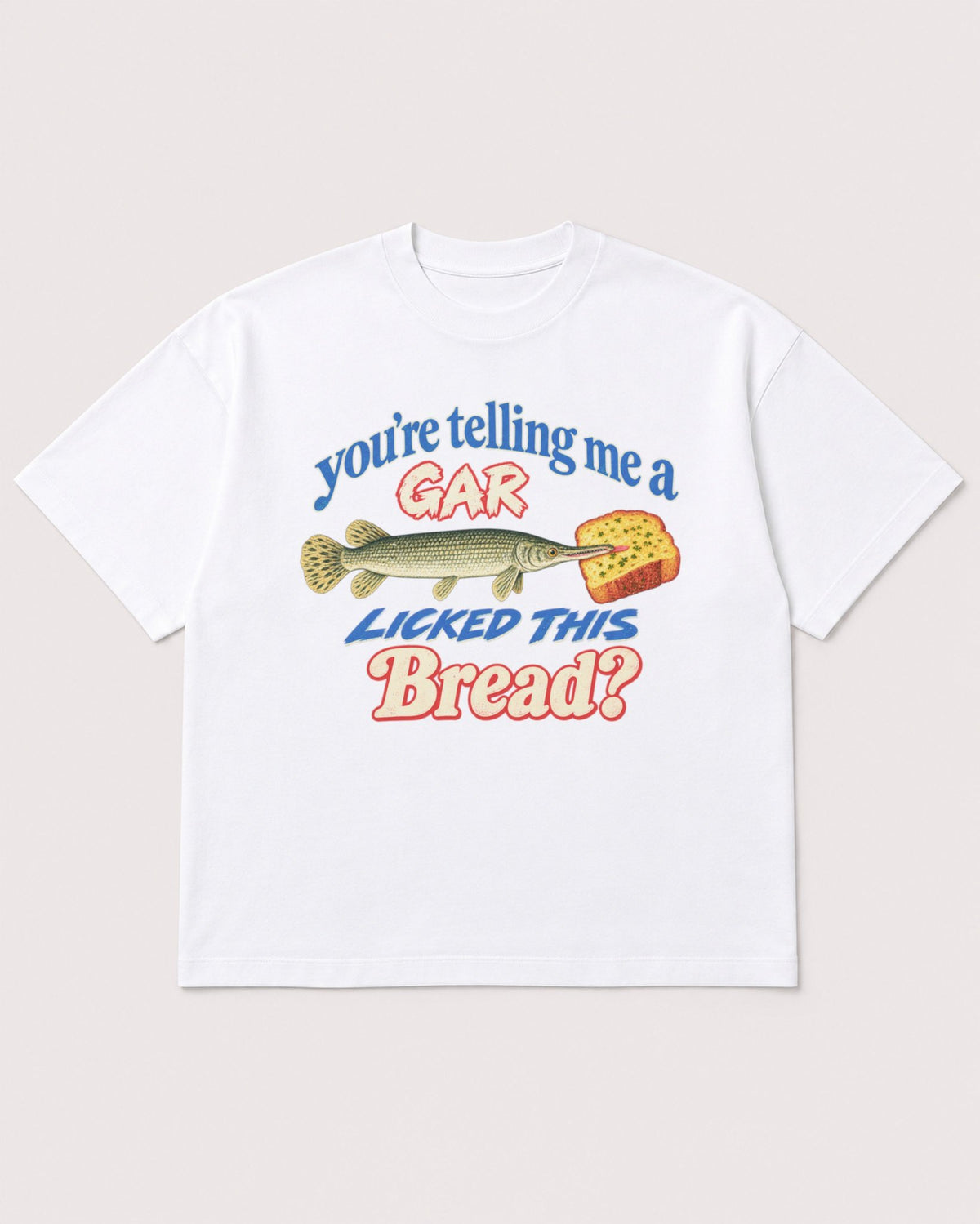 Mockup Boxy Heavyweight Tee White product