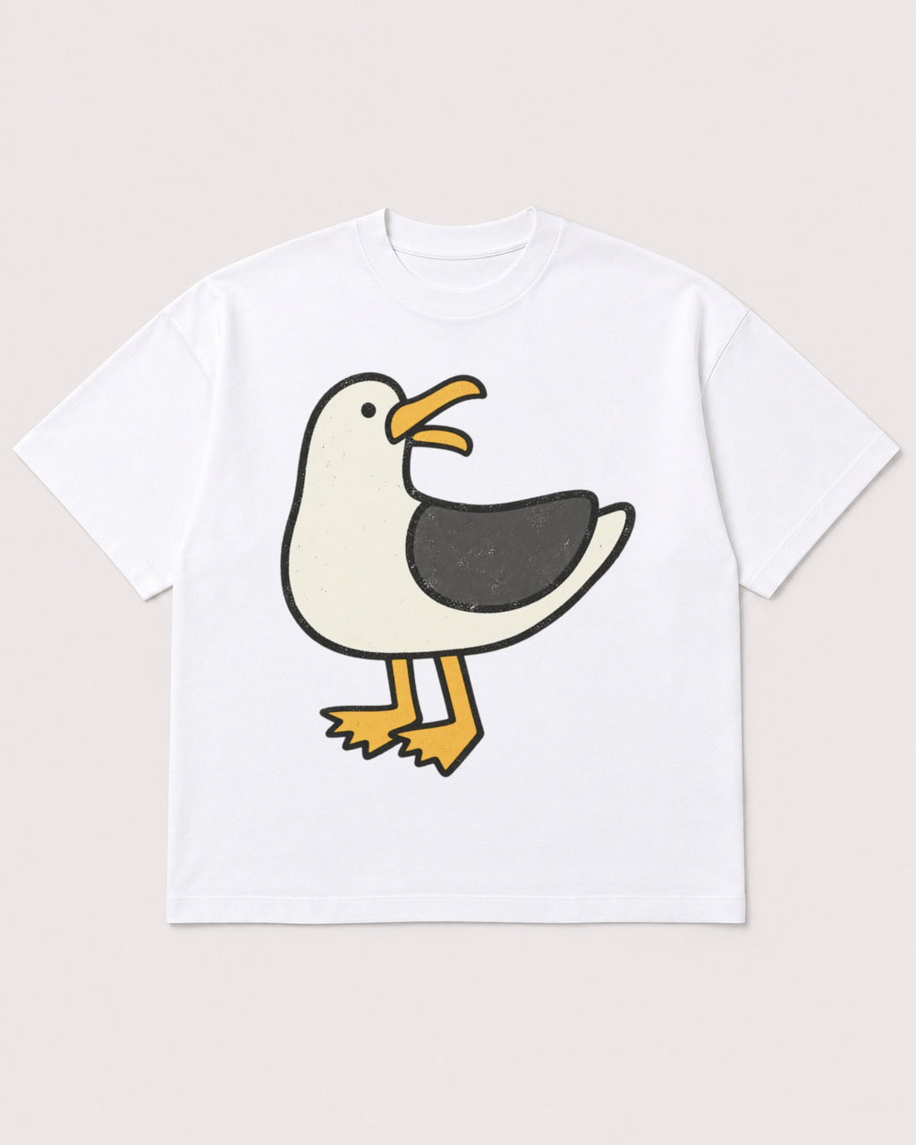 Mockup Boxy Heavyweight Tee White product