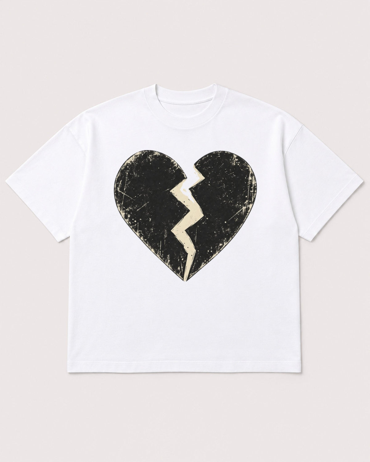 Mockup Boxy Heavyweight Tee White product