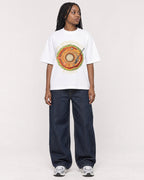Mockup Boxy Heavyweight Tee White female full-body 04