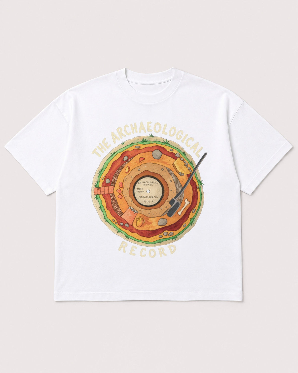 Mockup Boxy Heavyweight Tee White product