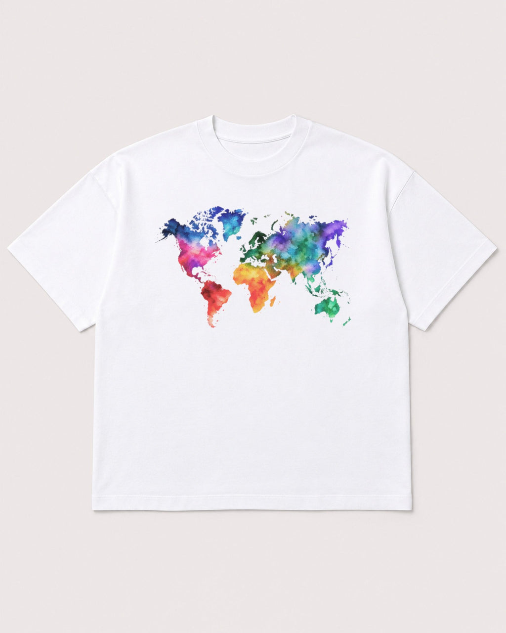 Mockup Boxy Heavyweight Tee White product