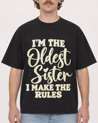 Mockup Boxy Heavyweight Tee Black male close-up 09