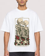Mockup Boxy Heavyweight Tee White male close-up 10