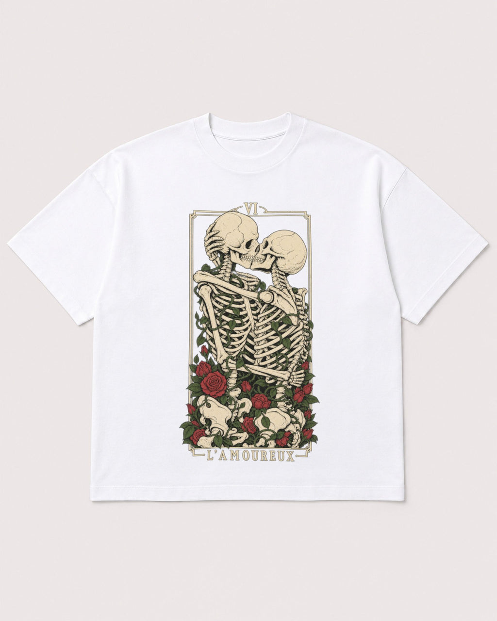 Mockup Boxy Heavyweight Tee White product