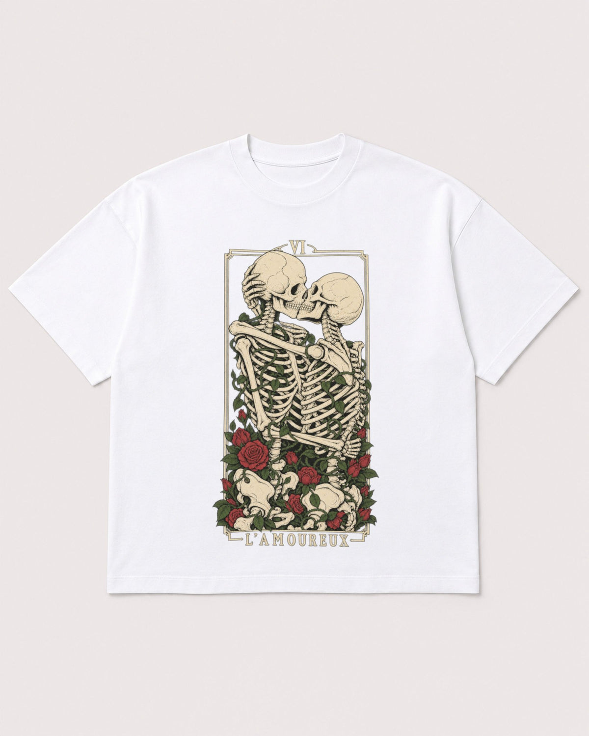Mockup Boxy Heavyweight Tee White product