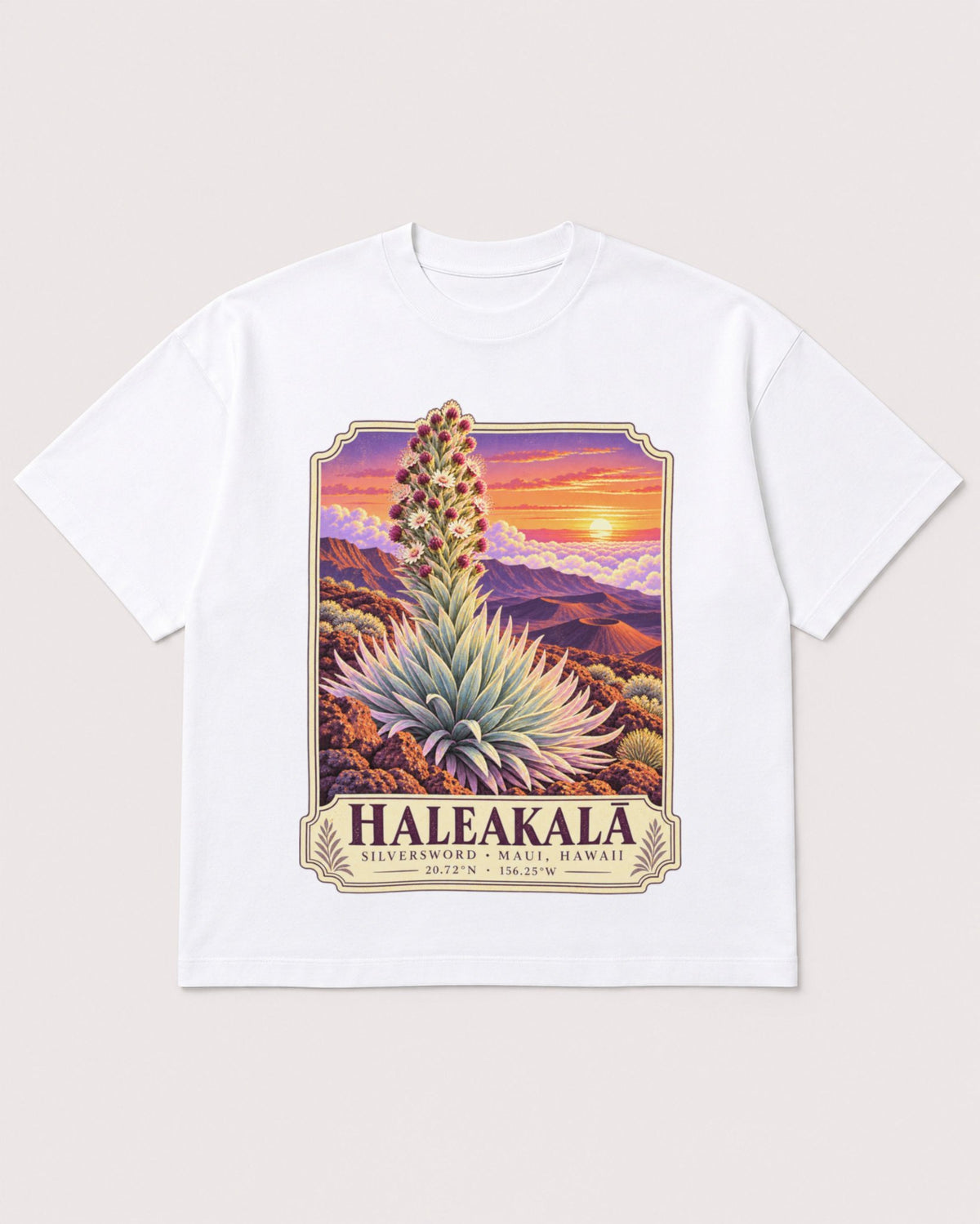 Mockup Boxy Heavyweight Tee White product