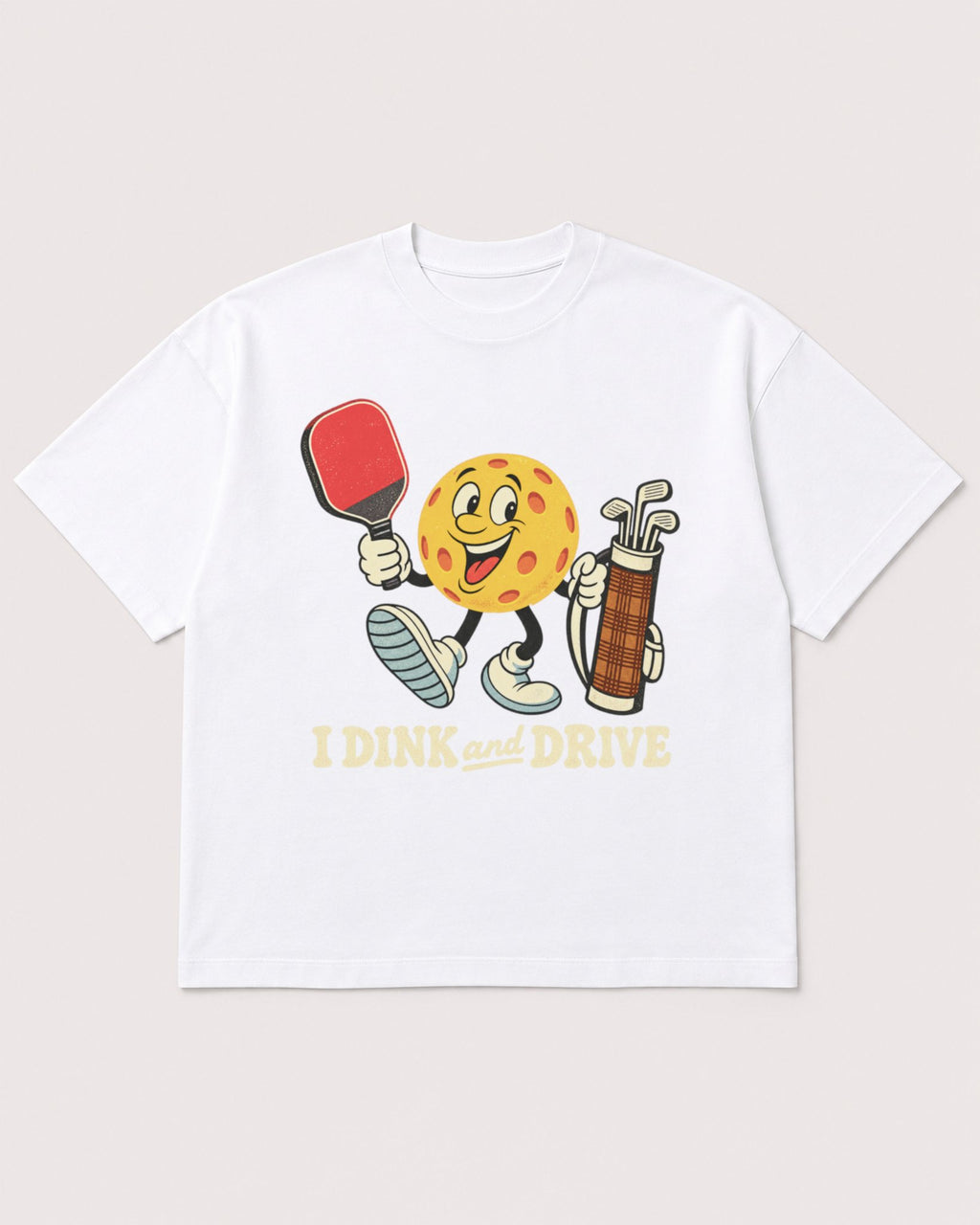 Mockup Boxy Heavyweight Tee White product