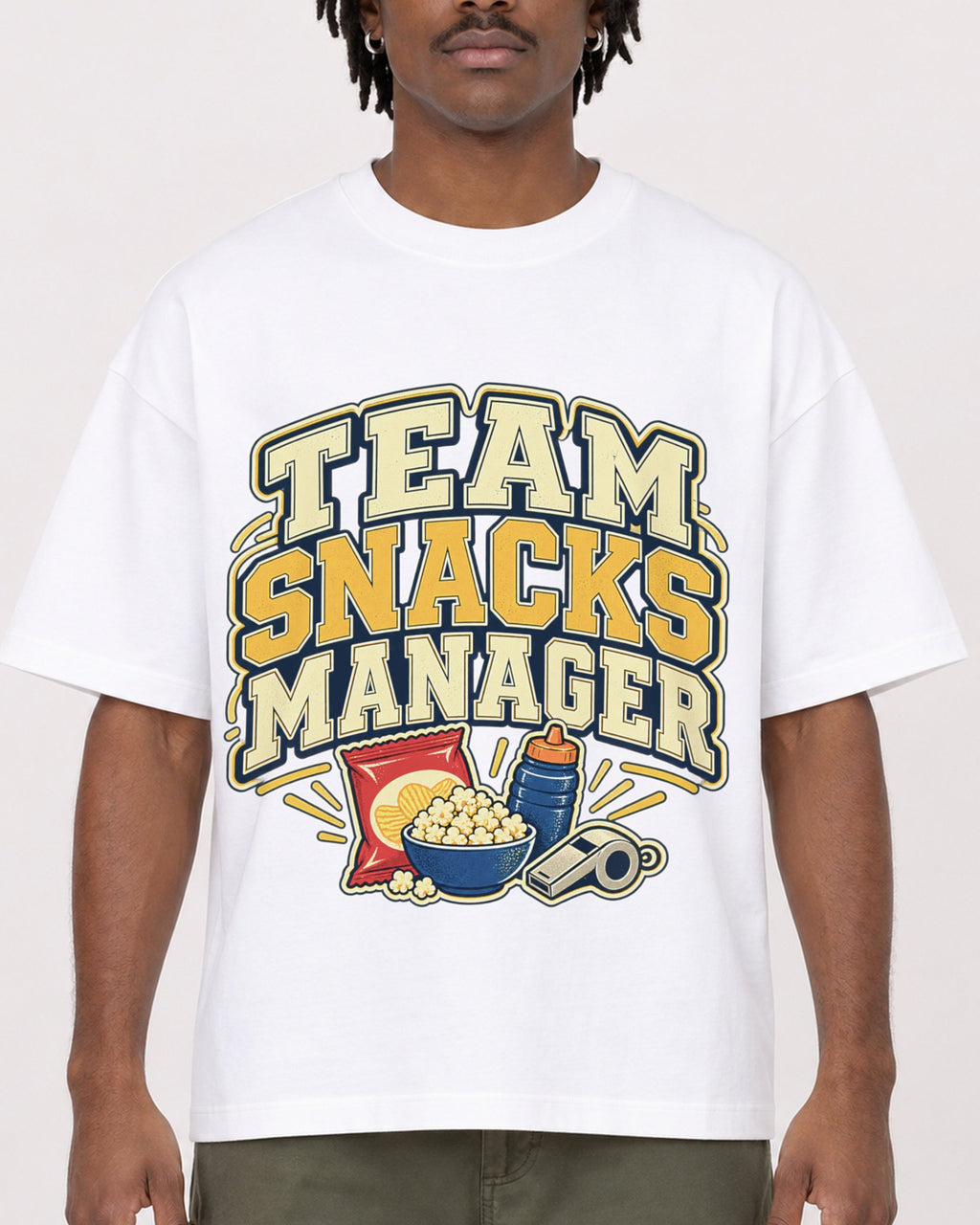 Mockup Boxy Heavyweight Tee White male close-up 04