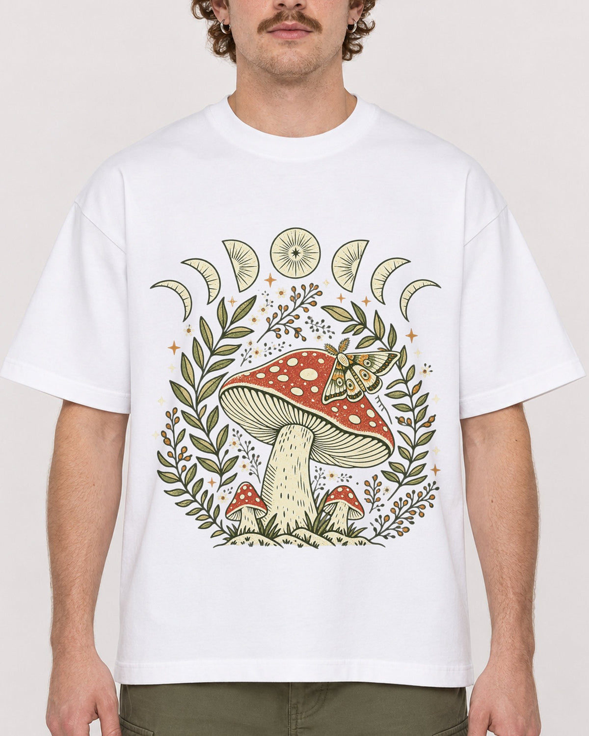 Mockup Boxy Heavyweight Tee White male close-up 09