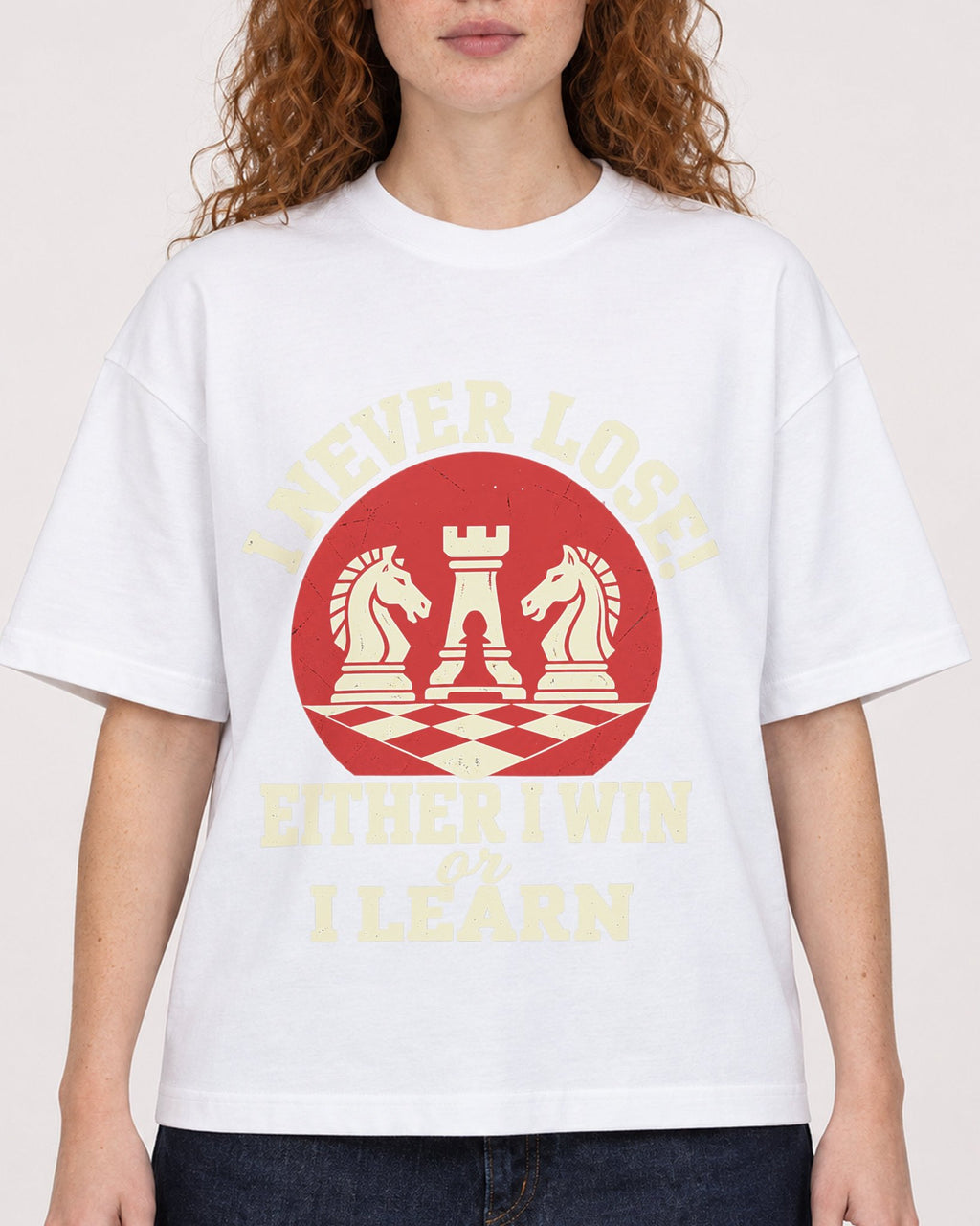 Mockup Boxy Heavyweight Tee White female close-up 09