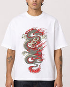 Mockup Boxy Heavyweight Tee White male close-up 36