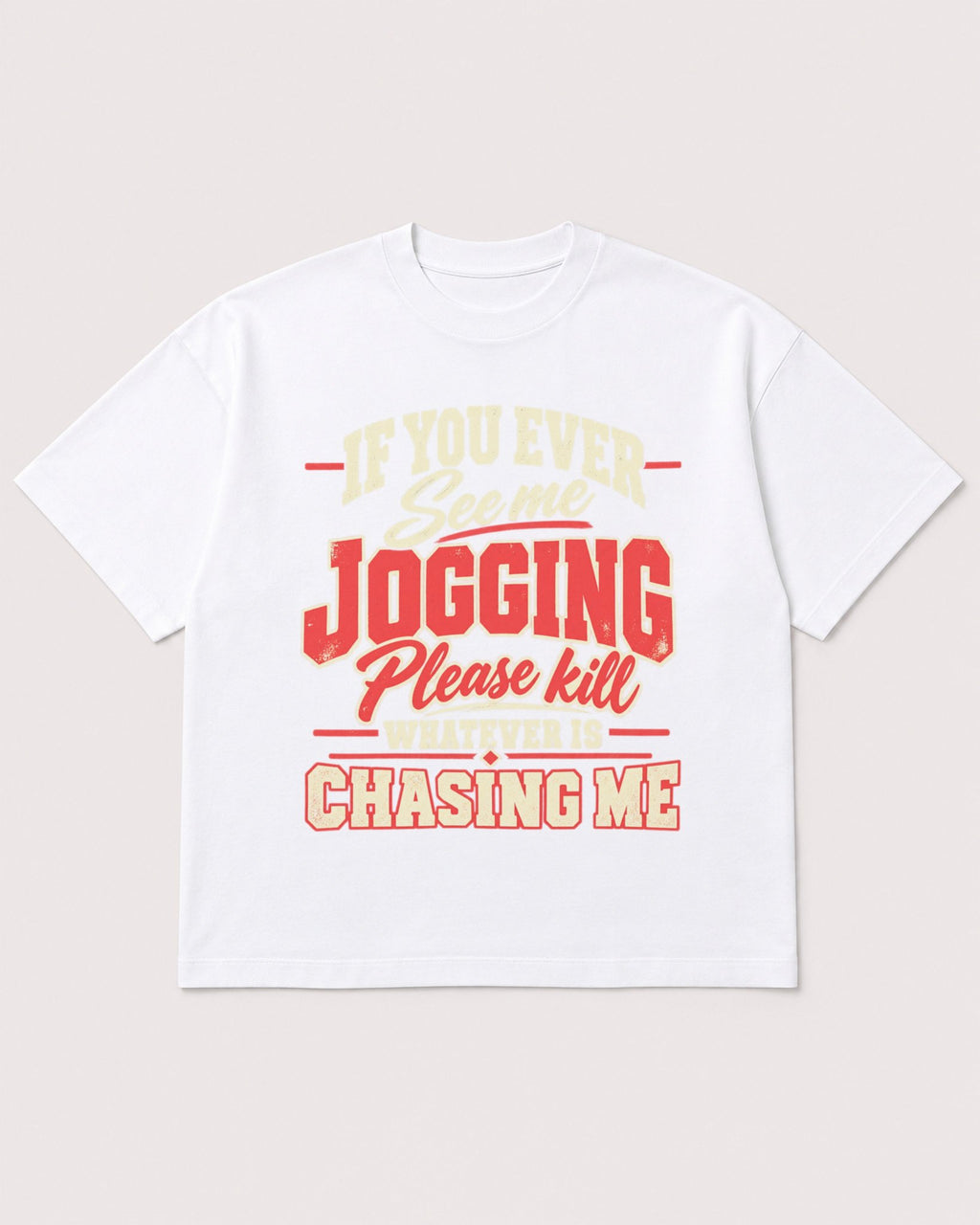 Mockup Boxy Heavyweight Tee White product
