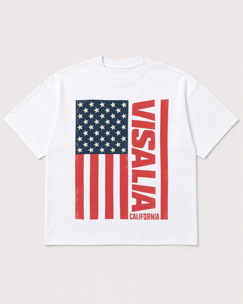 Mockup Boxy Heavyweight Tee White product