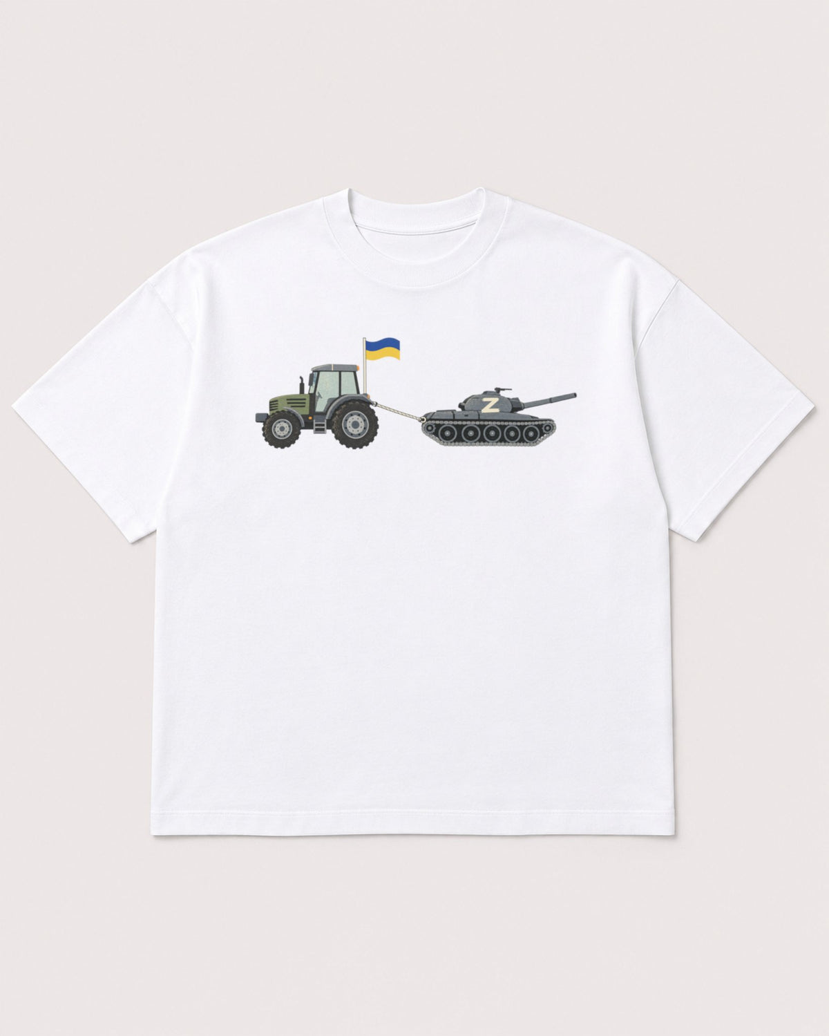 Mockup Boxy Heavyweight Tee White product