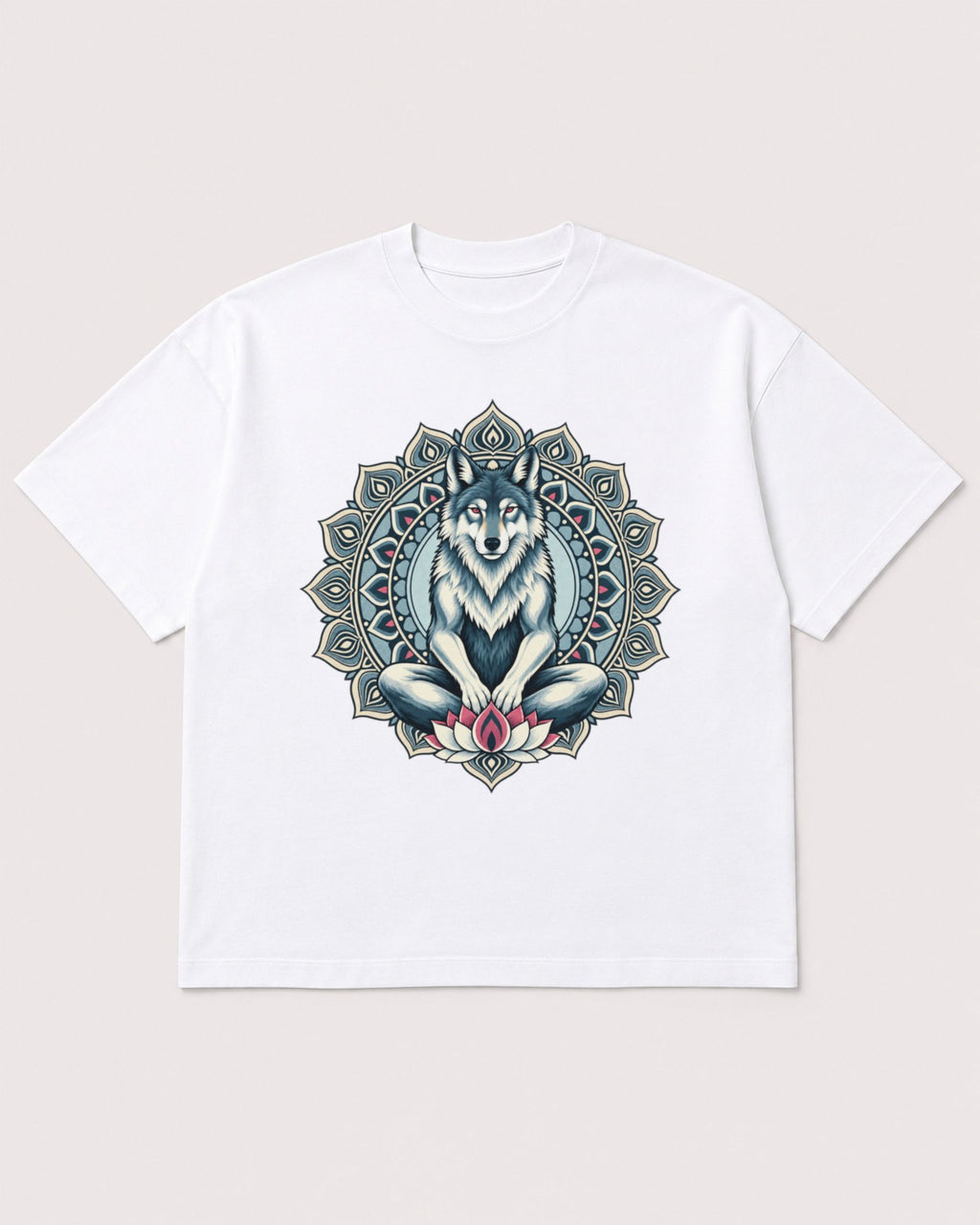 Mockup Boxy Heavyweight Tee White product