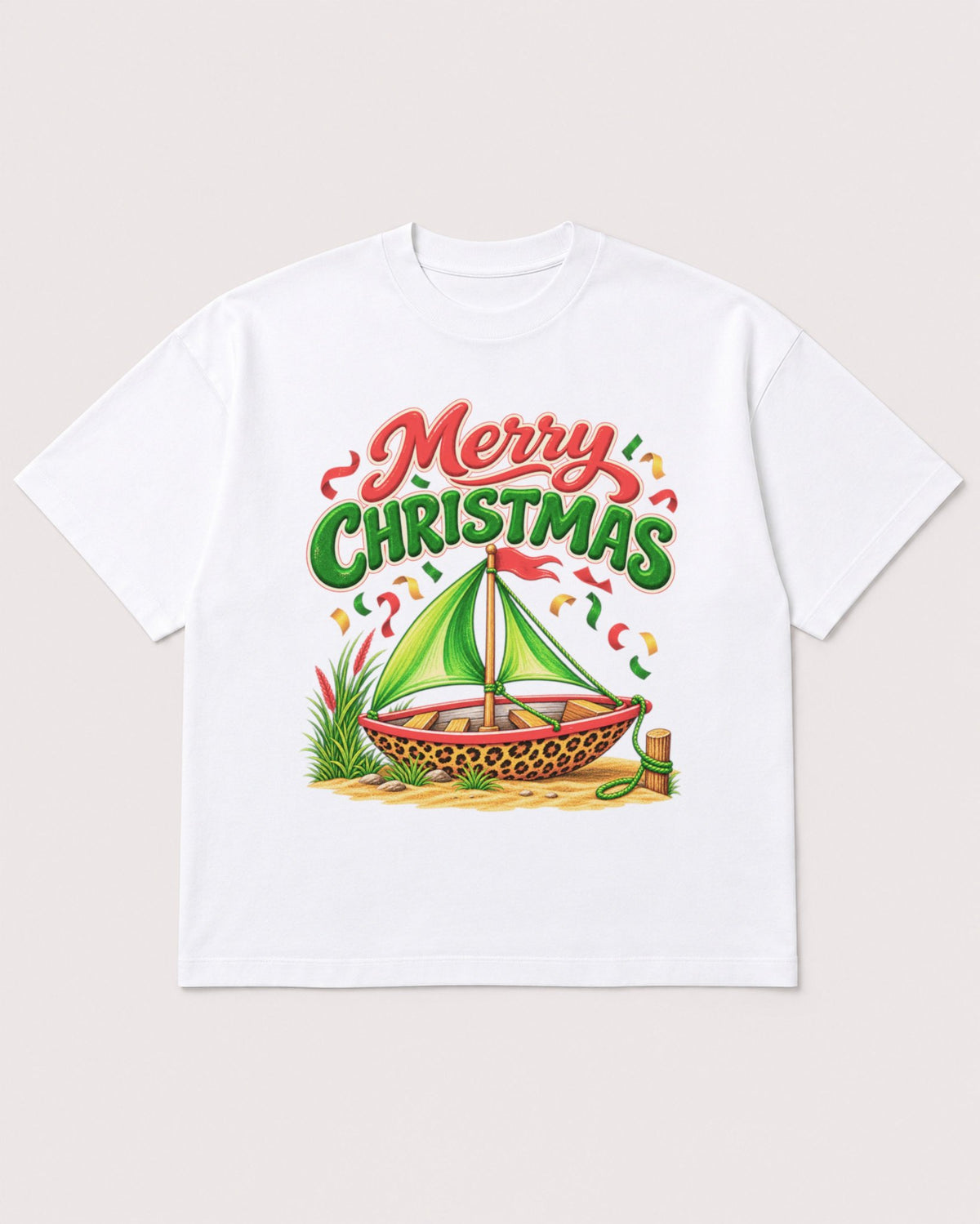 Mockup Boxy Heavyweight Tee White product