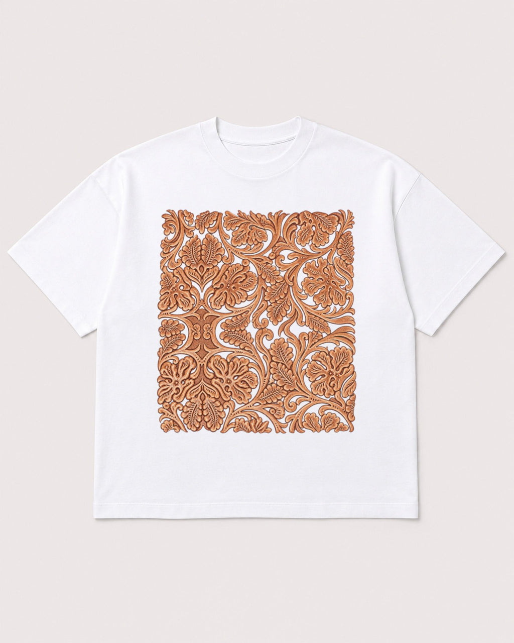 Mockup Boxy Heavyweight Tee White product