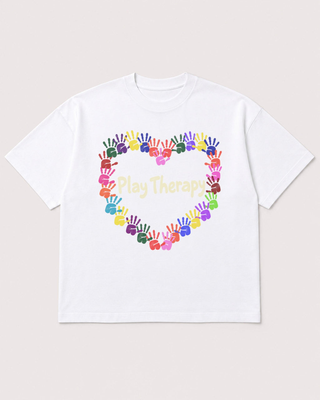 Mockup Boxy Heavyweight Tee White product
