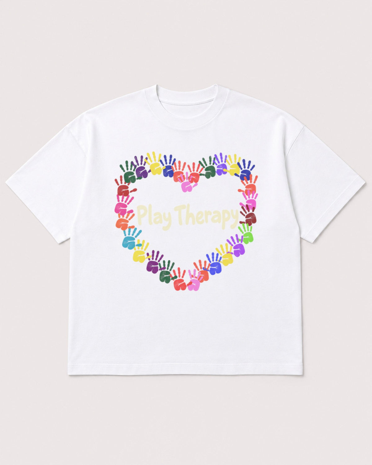 Mockup Boxy Heavyweight Tee White product