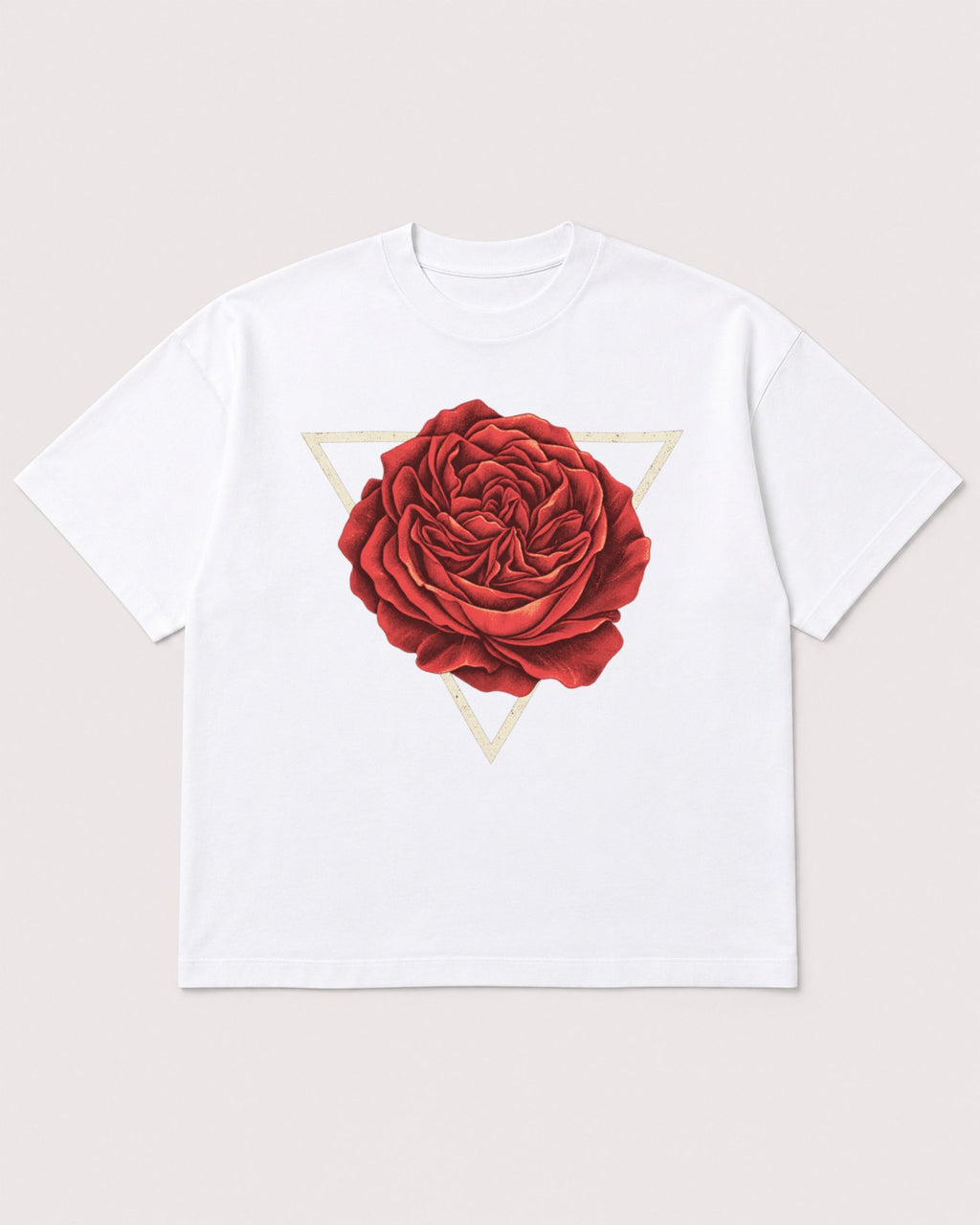 Mockup Boxy Heavyweight Tee White product