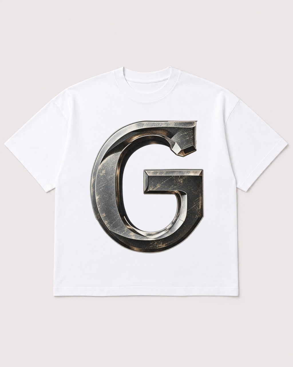 Mockup Boxy Heavyweight Tee White product