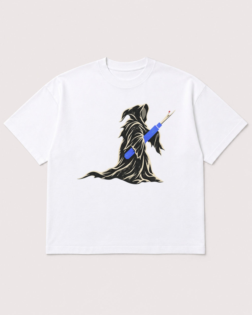 Mockup Boxy Heavyweight Tee White product