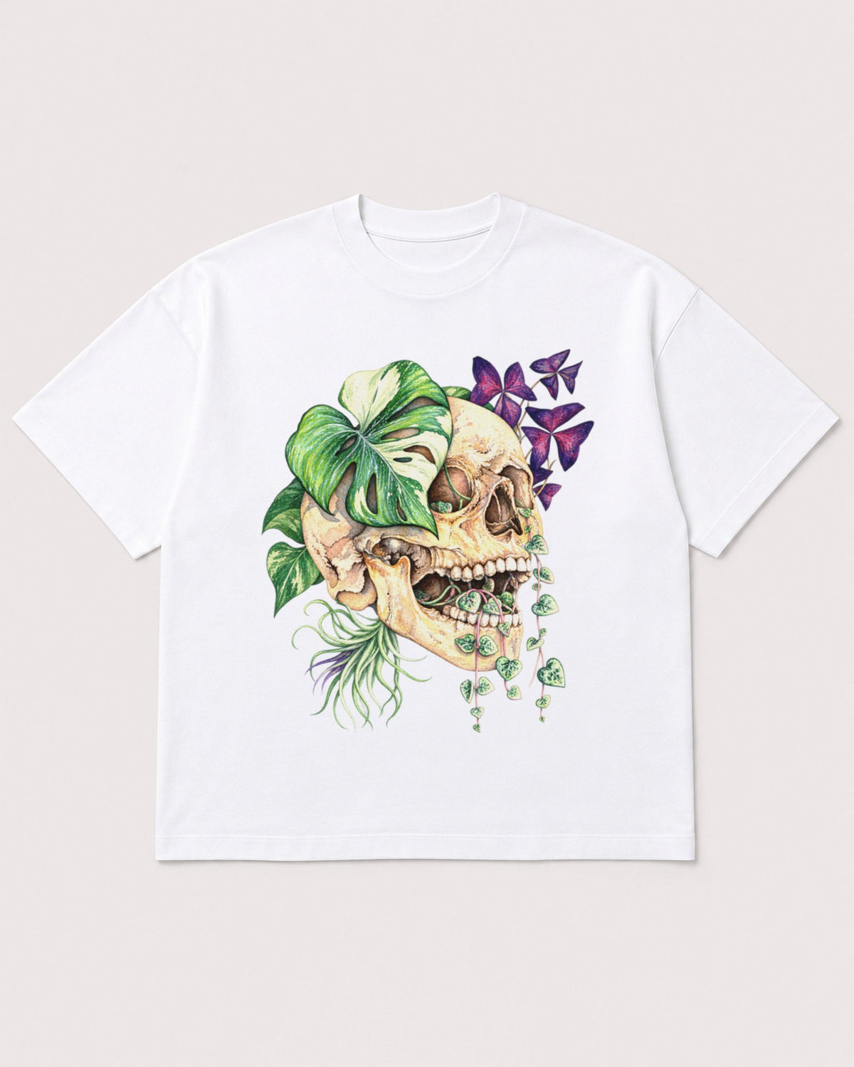 Mockup Boxy Heavyweight Tee White product