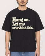 Mockup Boxy Heavyweight Tee Black male close-up 02