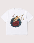 Mockup Boxy Heavyweight Tee White product