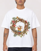 Mockup Boxy Heavyweight Tee White male close-up 06
