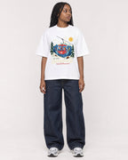 Mockup Boxy Heavyweight Tee White female full-body 04